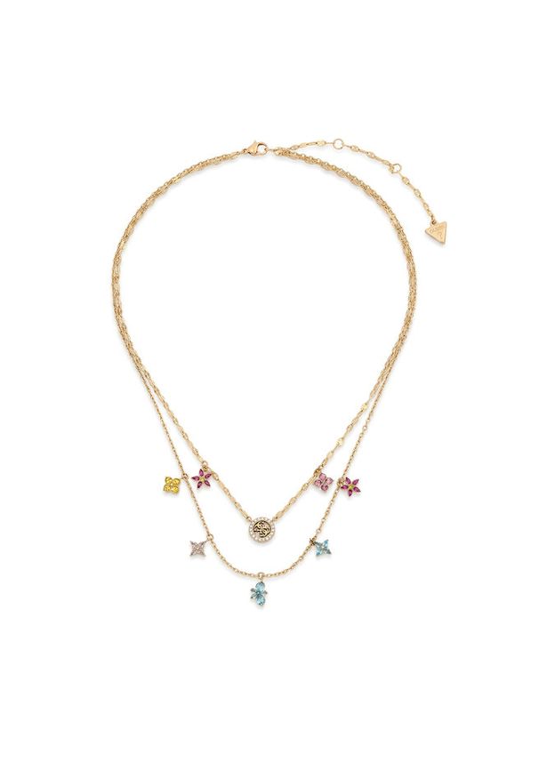 Naszyjnik Guess. Materiał: złote. Kolor: złoty