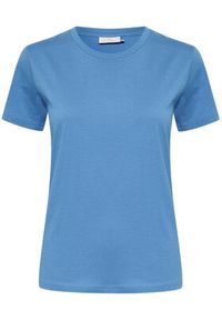 Kaffe T-Shirt Marin 10506137 Niebieski Regular Fit. Kolor: niebieski. Materiał: bawełna