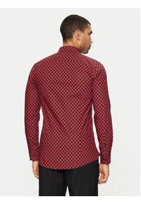 Hugo - HUGO Koszula Elisha02 50534076 Czerwony Extra Slim Fit. Kolor: czerwony. Materiał: bawełna #4