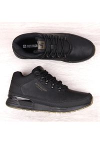 Skórzane buty męskie sneakersy czarne Cruiser Bustagrip. Kolor: czarny. Materiał: skóra #10