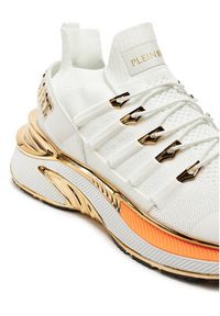 Plein Sport Sneakersy PADS USC0579 STE003N Biały. Kolor: biały. Materiał: materiał #3
