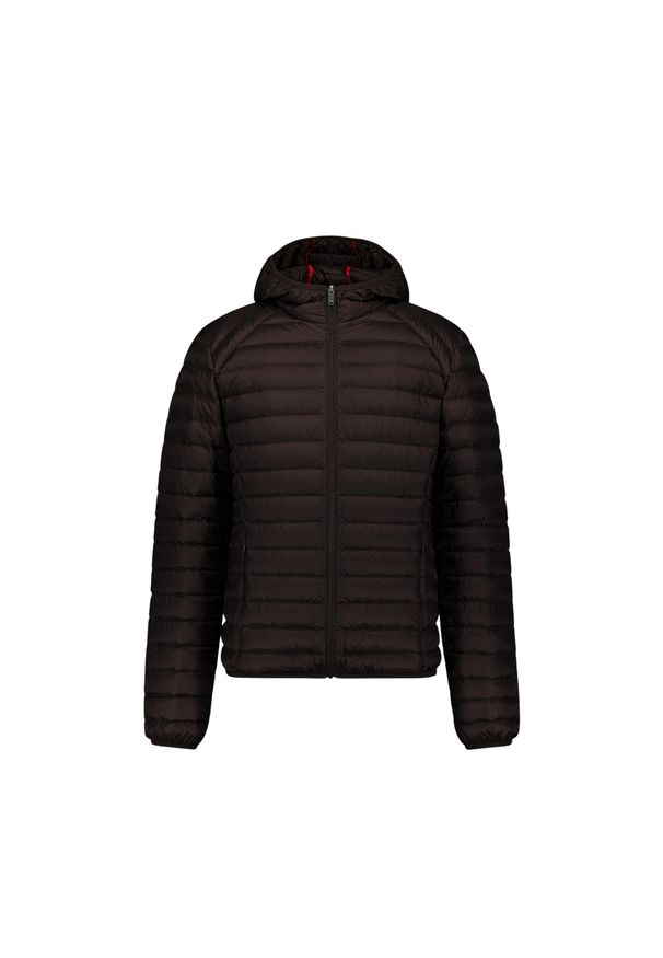 Jott - Kurtka puchowa z kapturem JOTT Nico. Typ kołnierza: kaptur. Kolor: czarny. Materiał: puch