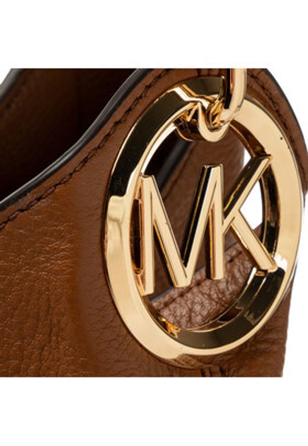 MICHAEL Michael Kors Torebka Lillie 30T9G0LE3L Brązowy. Kolor: brązowy. Materiał: skórzane