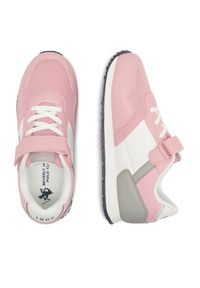 Beverly Hills Polo Club Sneakersy LH2211190(IV)DZ Różowy. Kolor: różowy. Materiał: materiał #6