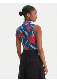 Adidas - adidas Body Farm Rio KD4636 Niebieski Slim Fit. Kolor: niebieski. Materiał: syntetyk #2