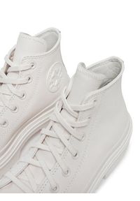 Converse Trzewiki Chuck Taylor All Star Lugged Heel Leather Platform A10370C Biały. Kolor: biały. Materiał: skóra. Obcas: na platformie #2