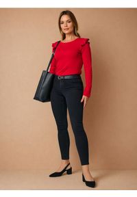 Sinsay - Jeansy skinny - czarny. Kolor: czarny #1