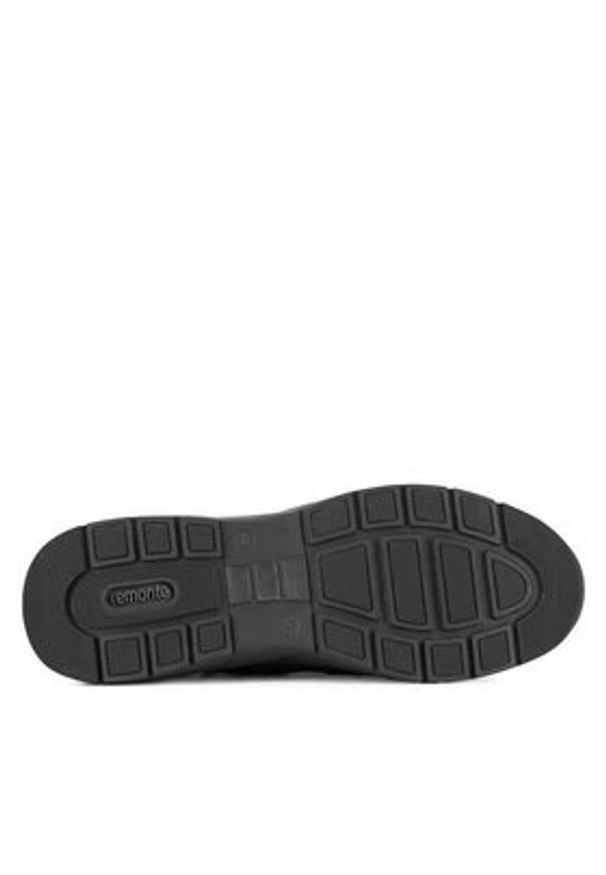 Remonte Botki D6676-03 Czarny. Kolor: czarny. Materiał: skóra