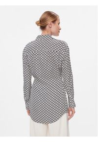 TOMMY HILFIGER - Tommy Hilfiger Koszula Seal Aop Fluid Modern Shirt WW0WW40753 Czarny Regular Fit. Kolor: czarny. Materiał: wiskoza #3