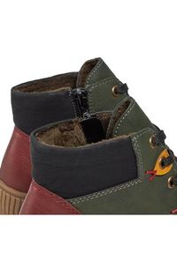 Rieker Botki N0711-54 Zielony. Kolor: zielony #4