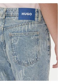 Hugo - HUGO Jeansy Elyah_B 50534771 Niebieski Straight Fit. Kolor: niebieski #5