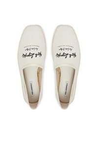 Karl Lagerfeld - KARL LAGERFELD Espadryle Kamino KL70126 Kremowy. Kolor: kremowy. Materiał: materiał #2