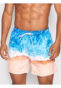 Mr. GUGU & Miss GO Szorty kąpielowe Ocean Kolorowy Regular Fit. Materiał: syntetyk. Wzór: kolorowy