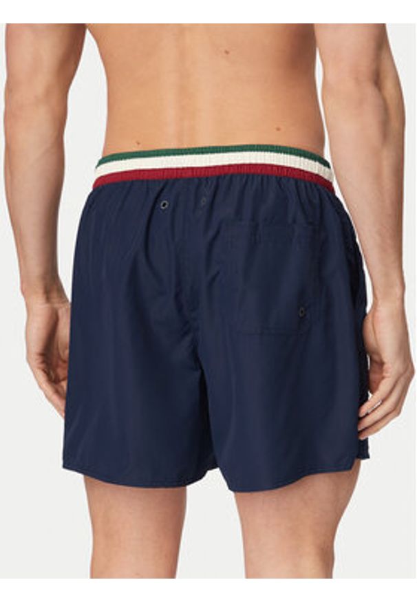Aeronautica Militare Szorty kąpielowe 261BW0233UCT02967 Granatowy Regular Fit. Kolor: niebieski. Materiał: syntetyk
