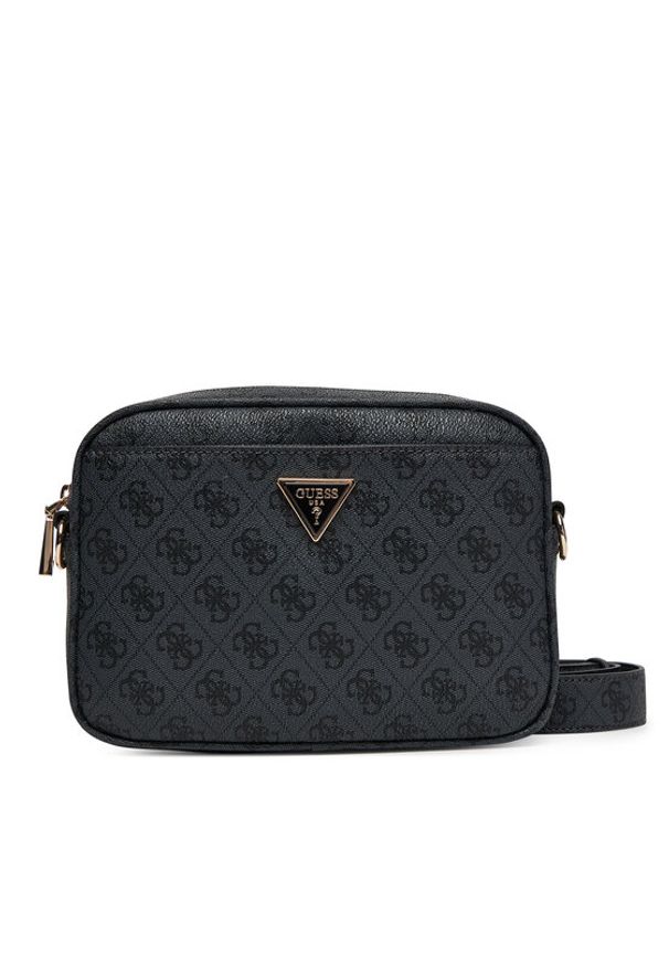 Guess Torebka Meridian II HWSG69 74140 Szary. Kolor: szary. Materiał: skórzane