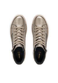 Geox Sneakersy D Blomiee D366HD 06P22 C1018 Złoty. Kolor: złoty. Materiał: skóra #4
