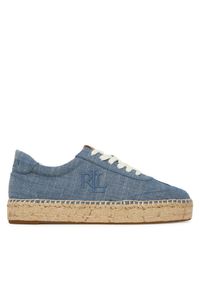Lauren Ralph Lauren - LAUREN RALPH LAUREN Espadryle 802P10497001 Niebieski. Kolor: niebieski. Materiał: materiał #1