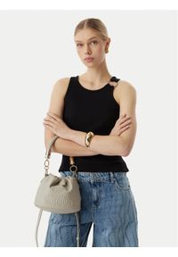 Love Moschino - LOVE MOSCHINO Torebka JC4220PP0OKA0101 Szary. Kolor: szary. Materiał: skórzane #1