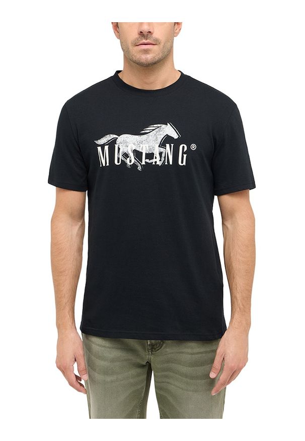 Męski T-Shirt Mustang Style Austin Black 1016279 4142
