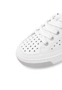 Rieker Sneakersy L8849-80 Biały. Kolor: biały. Materiał: skóra #8