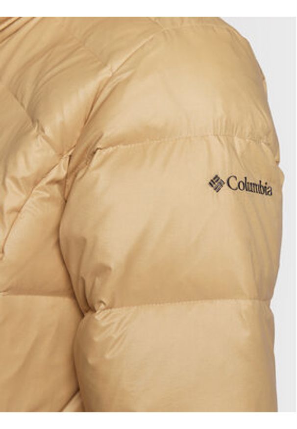 columbia - Columbia Kurtka puchowa Icy Heights II 2007824 Beżowy Regular Fit. Kolor: beżowy. Materiał: syntetyk