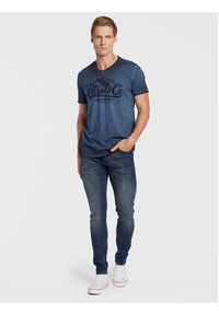 Petrol Industries Jeansy Jackson 0006 Granatowy Slim Fit. Kolor: niebieski