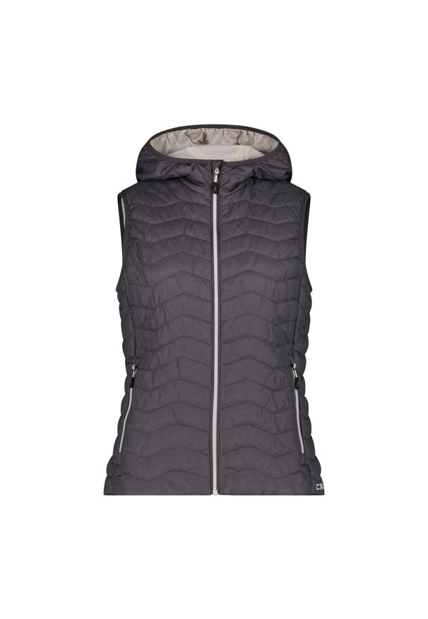 Damska kurtka z kapturem CMP. Typ kołnierza: kaptur. Kolor: szary, pomarańczowy, czerwony, wielokolorowy, beżowy. Materiał: puch. Sezon: zima. Sport: narciarstwo