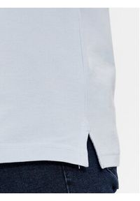 Tommy Jeans Polo DM0DM18312 Błękitny Slim Fit. Typ kołnierza: polo. Kolor: niebieski. Materiał: bawełna