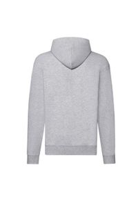 FRUIT OF THE LOOM - Męska Kurtka Z Kapturem Classic Heather. Typ kołnierza: kaptur. Kolor: szary. Sport: turystyka piesza #2