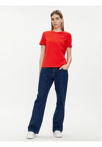 Calvin Klein Jeans T-Shirt J20J223226 Czerwony Regular Fit. Kolor: czerwony. Materiał: bawełna #3