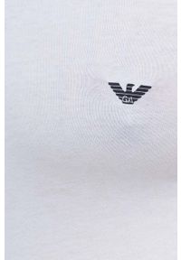 Emporio Armani Underwear - Emporio Armani - T-shirt 110810.CC729. Kolor: biały. Materiał: dzianina #3