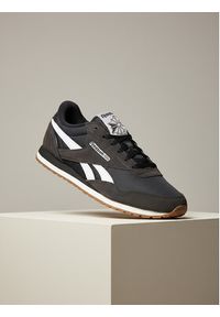 Reebok Sneakersy EOSS-CLASSIC AZ 100239547 Czarny. Kolor: czarny. Materiał: zamsz, skóra. Model: Reebok Classic #3