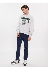 Tommy Jeans Bluza College Graphic DM0DM16804 Szary Boxy Fit. Kolor: szary. Materiał: bawełna #5