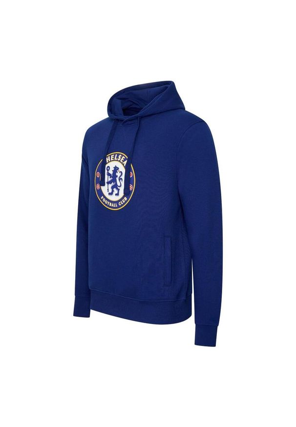 CHELSEA - Bluza z kapturem dla dzieci Chelsea. Typ kołnierza: kaptur. Kolor: niebieski