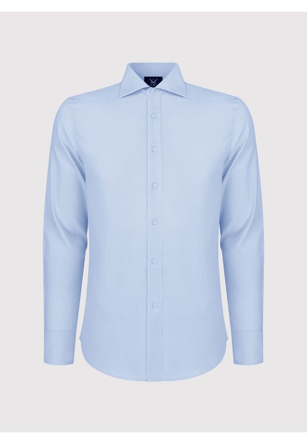 Pako Lorente - PAKO LORENTE – Koszula męska BODHI P000B-1X-508-N. Typ kołnierza: kołnierzyk włoski. Materiał: bawełna. Długość rękawa: długi rękaw. Długość: długie. Wzór: gładki. Styl: elegancki