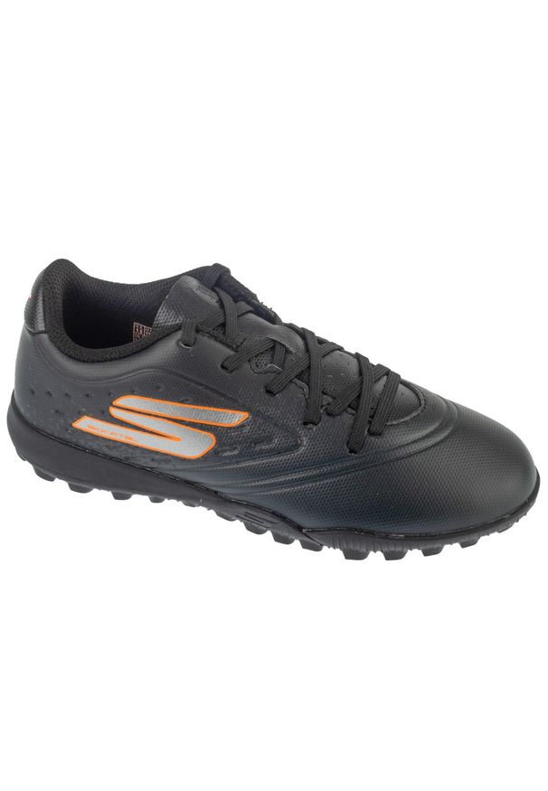 skechers - Buty piłkarskie turfy chłopięce, Razor 1.5 Jr Youth TF. Kolor: czarny. Sport: piłka nożna