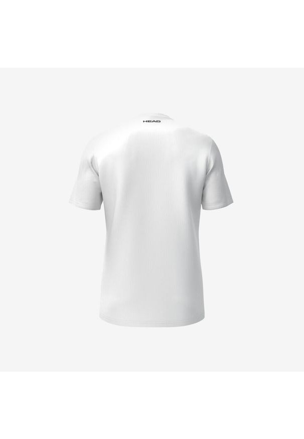 Head - CLUB 25 Tech T-Shirt Boys. Kolor: biały. Materiał: mesh