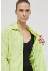 Only Play kurtka damska kolor zielony przejściowa. Kolor: zielony. Materiał: materiał. Długość rękawa: raglanowy rękaw #4