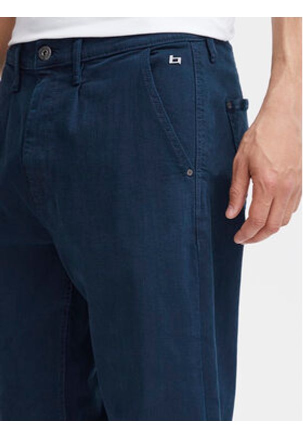 Blend Jeansy 20715720 Granatowy Regular Fit. Kolor: niebieski