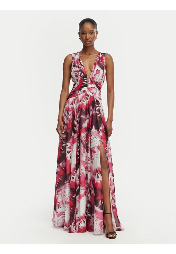 Marciano Guess Sukienka koktajlowa G6GK14 W1787 Kolorowy Regular Fit. Materiał: syntetyk. Wzór: kolorowy. Styl: wizytowy