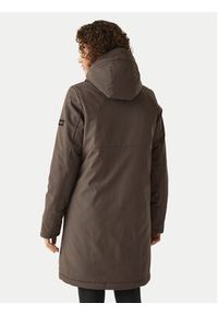 Regatta Parka Dallymoore RWN335 Brązowy Regular Fit. Kolor: brązowy. Materiał: syntetyk #8
