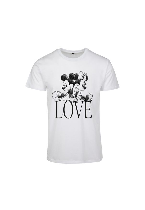 Koszulka damska Urban Classics minnie loves mickey. Kolor: biały