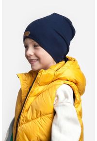Przedłużana czapka bawełniana dla dzieci PaMaMi - Jeansowy. Materiał: elastan, bawełna. Sezon: wiosna #3