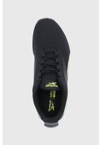Reebok Buty H00822 kolor czarny. Nosek buta: okrągły. Zapięcie: sznurówki. Kolor: czarny. Materiał: guma #2