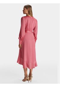 Swing Sukienka koktajlowa 5AG13600 Różowy Regular Fit. Kolor: różowy. Materiał: syntetyk. Styl: wizytowy #6