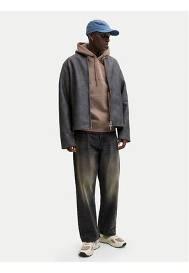 Jack & Jones Bluza Star 12233972 Brązowy Regular Fit. Kolor: brązowy. Materiał: syntetyk