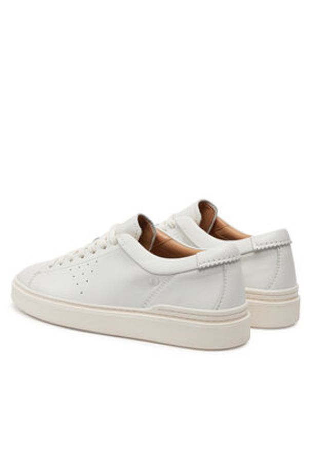 Clarks Sneakersy Craft Swift 26176134 Biały. Kolor: biały. Materiał: skóra