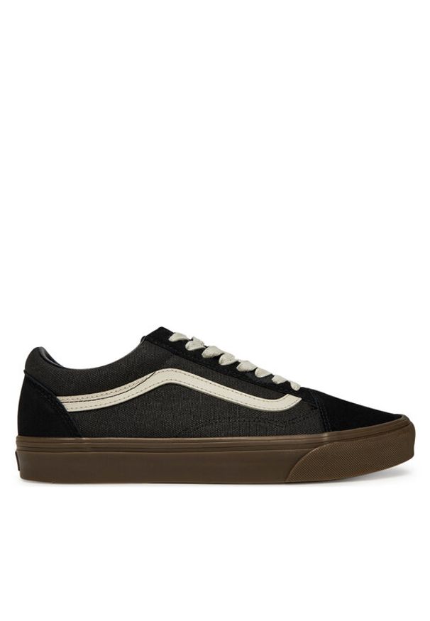 Vans Tenisówki Old Skool VN0A2Z42BMA1 Czarny. Kolor: czarny. Materiał: skóra, zamsz