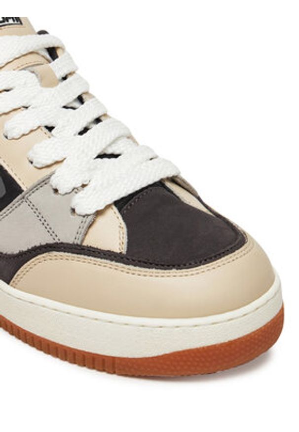 Enterprise Japan Sneakersy BB5013 PX643 Czarny. Kolor: czarny. Materiał: nubuk, skóra