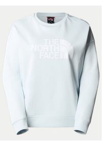 The North Face Bluza Drew Peak Crew NF0A3S4G Błękitny Regular Fit. Kolor: niebieski. Materiał: bawełna #5